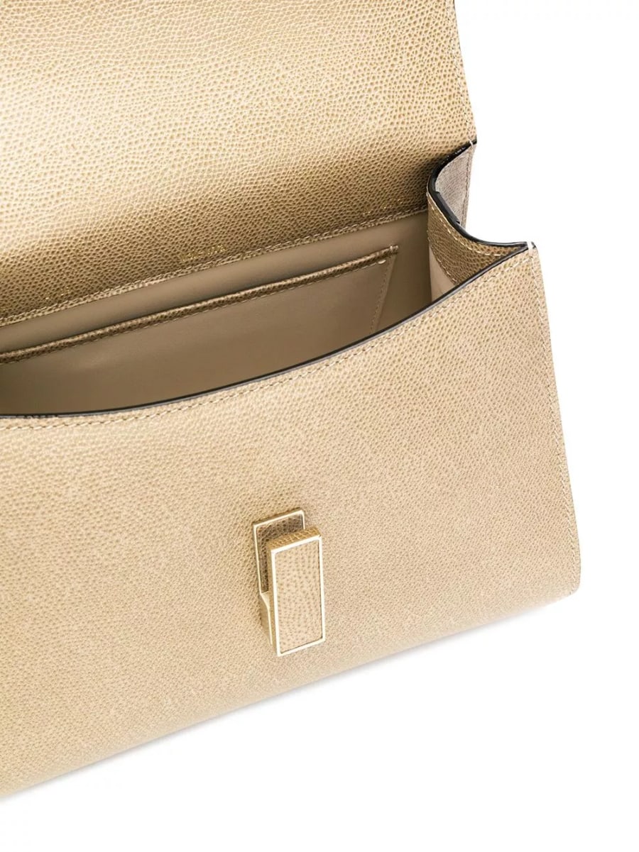 Valextra Borsa a mano mini Iside in pelle, view 5