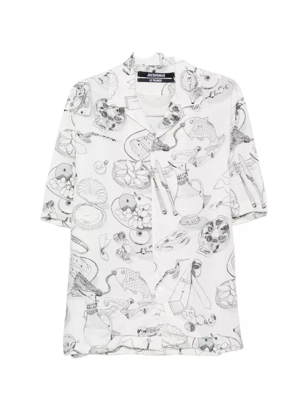 Jacquemus Camicia in cotone stampato