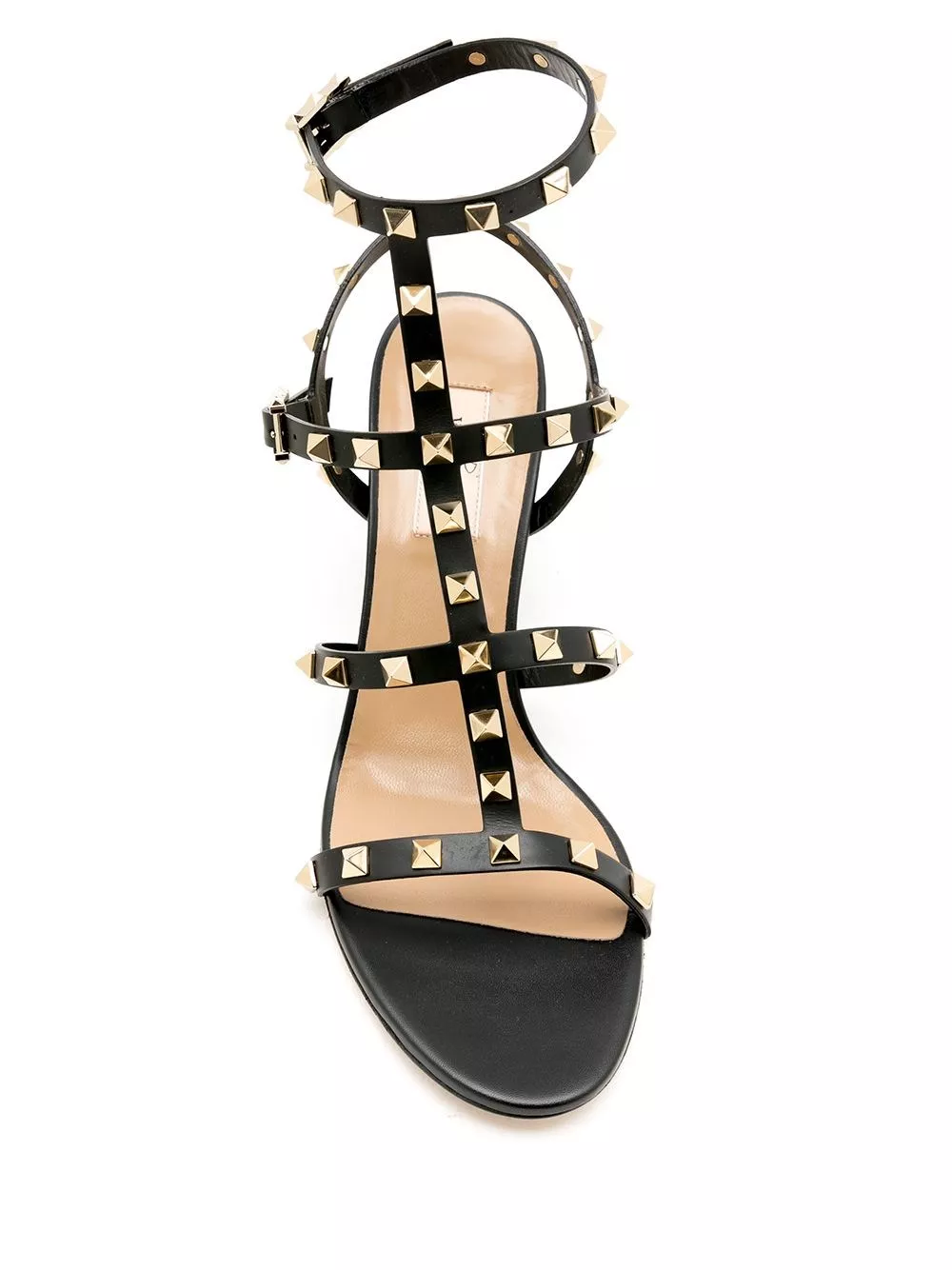 Valentino Garavani Sandali in pelle Rockstud, view 2
