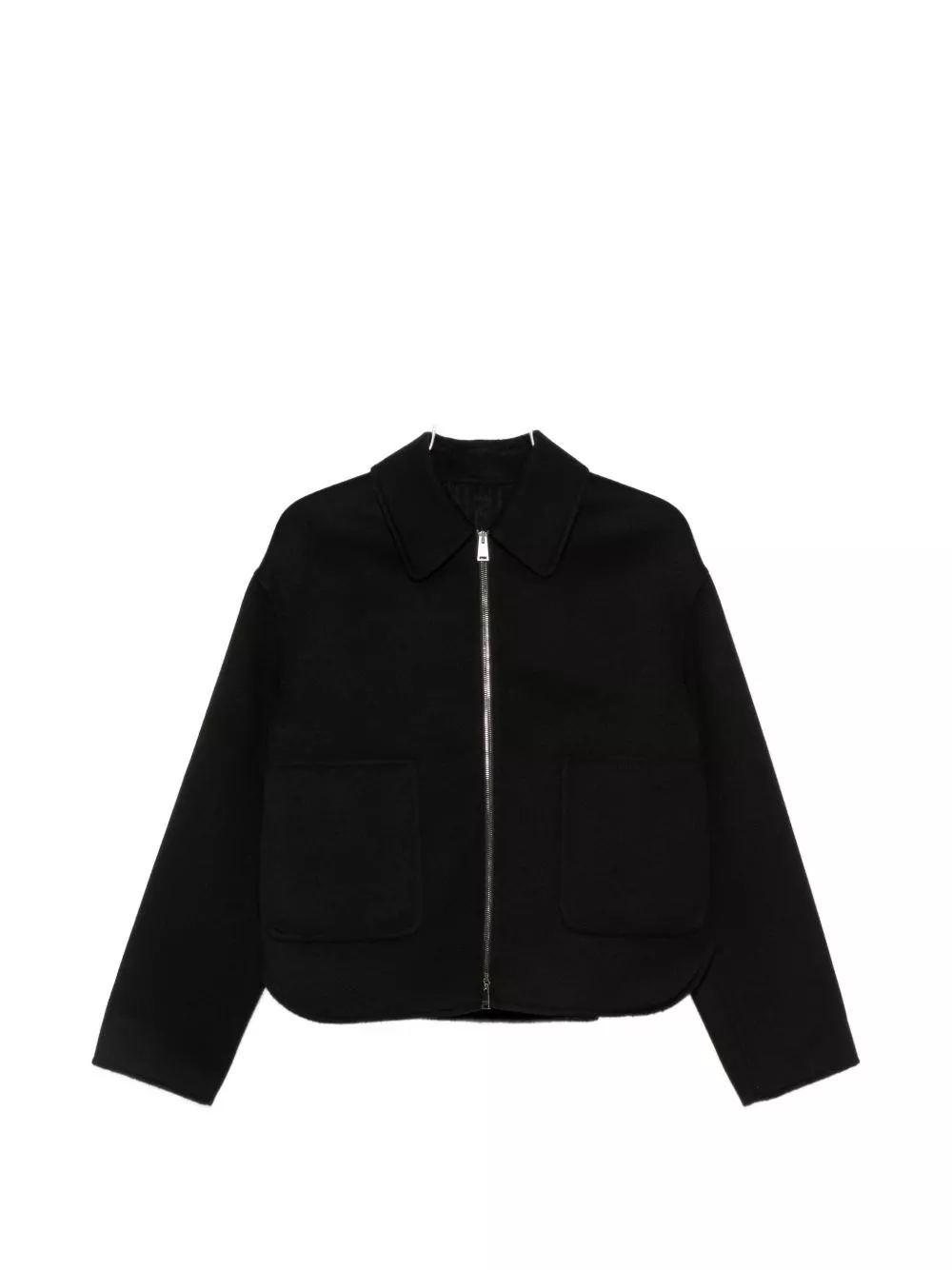 Fendi Giacca blouson in lana FF
