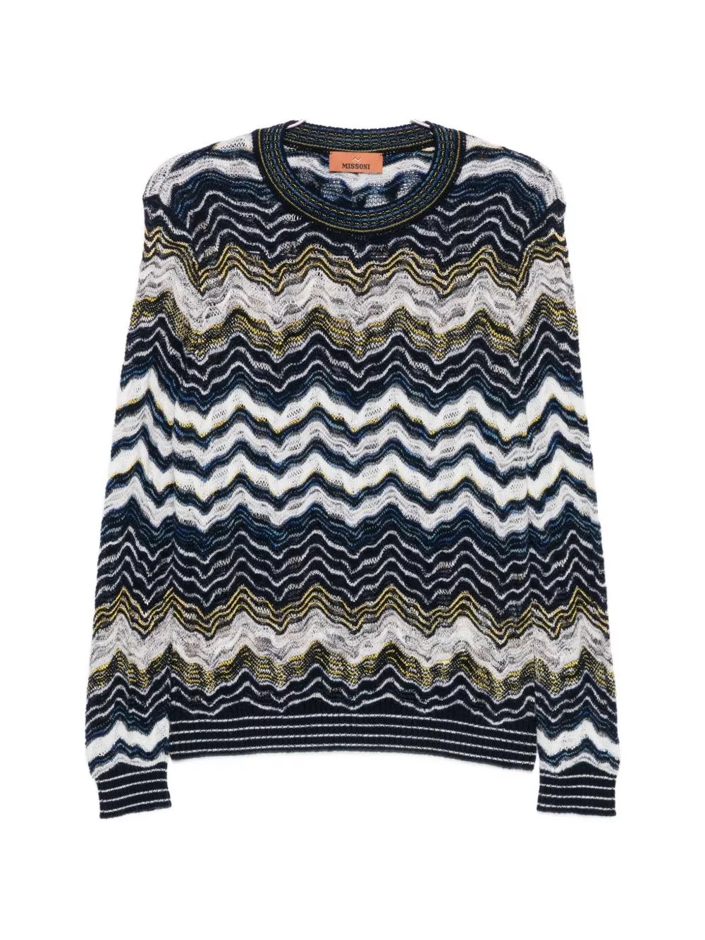 Missoni Maglione in lana con motivo zig zag