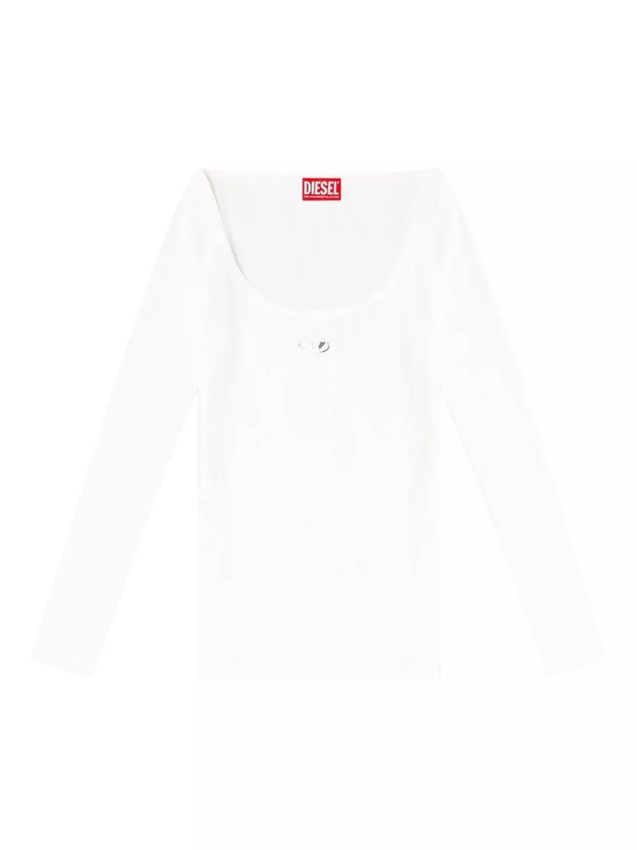 Diesel Top in cotone logo