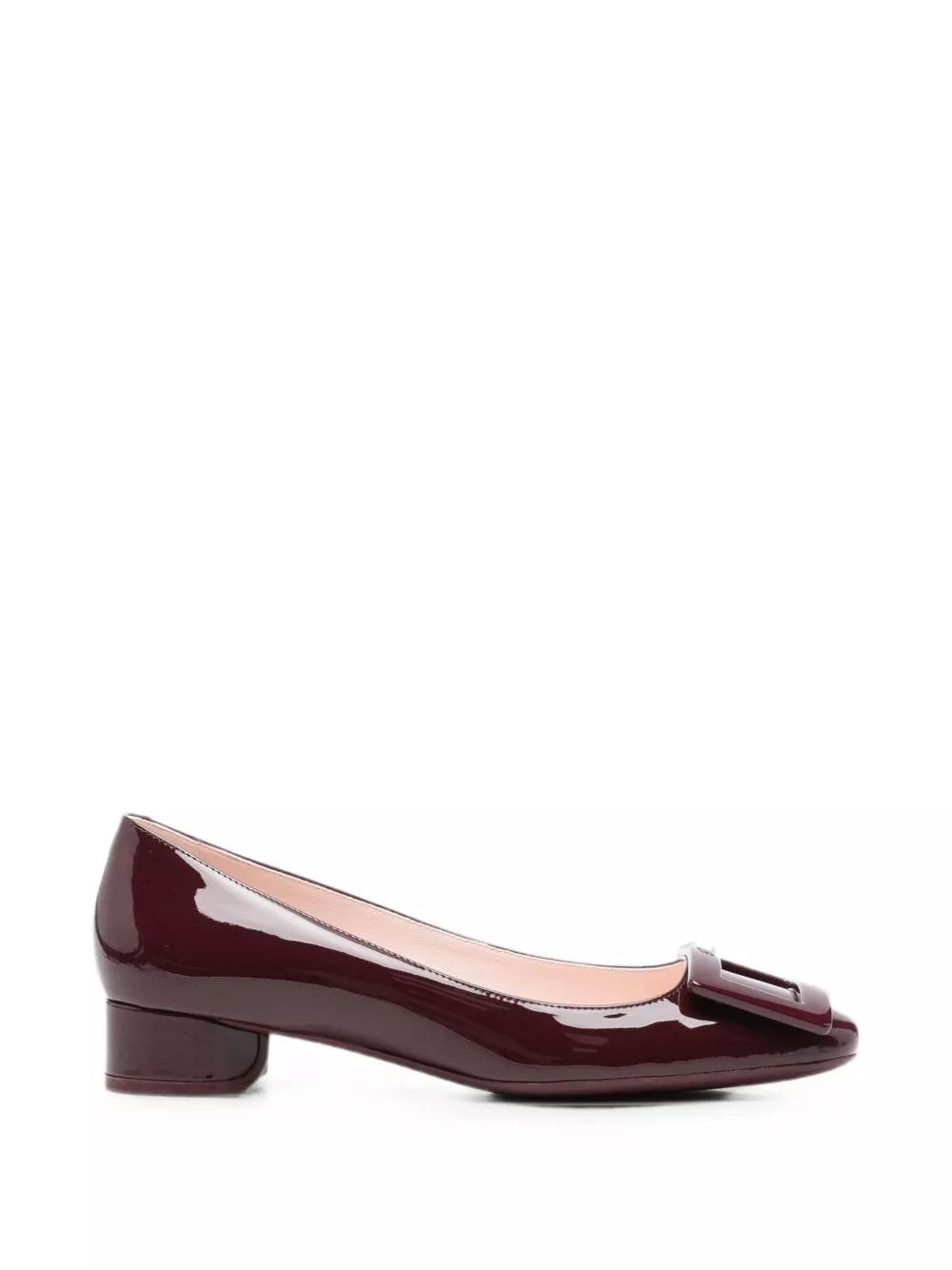 Roger Vivier Ballerine in pelle verniciata Roundy