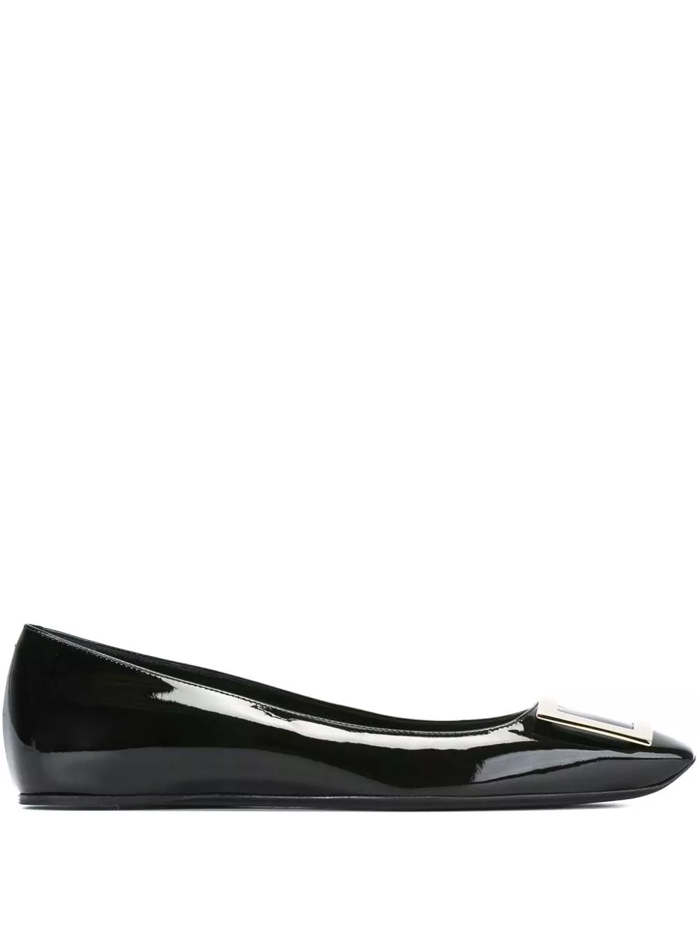 Roger Vivier Ballerine in pelle verniciata Trompette