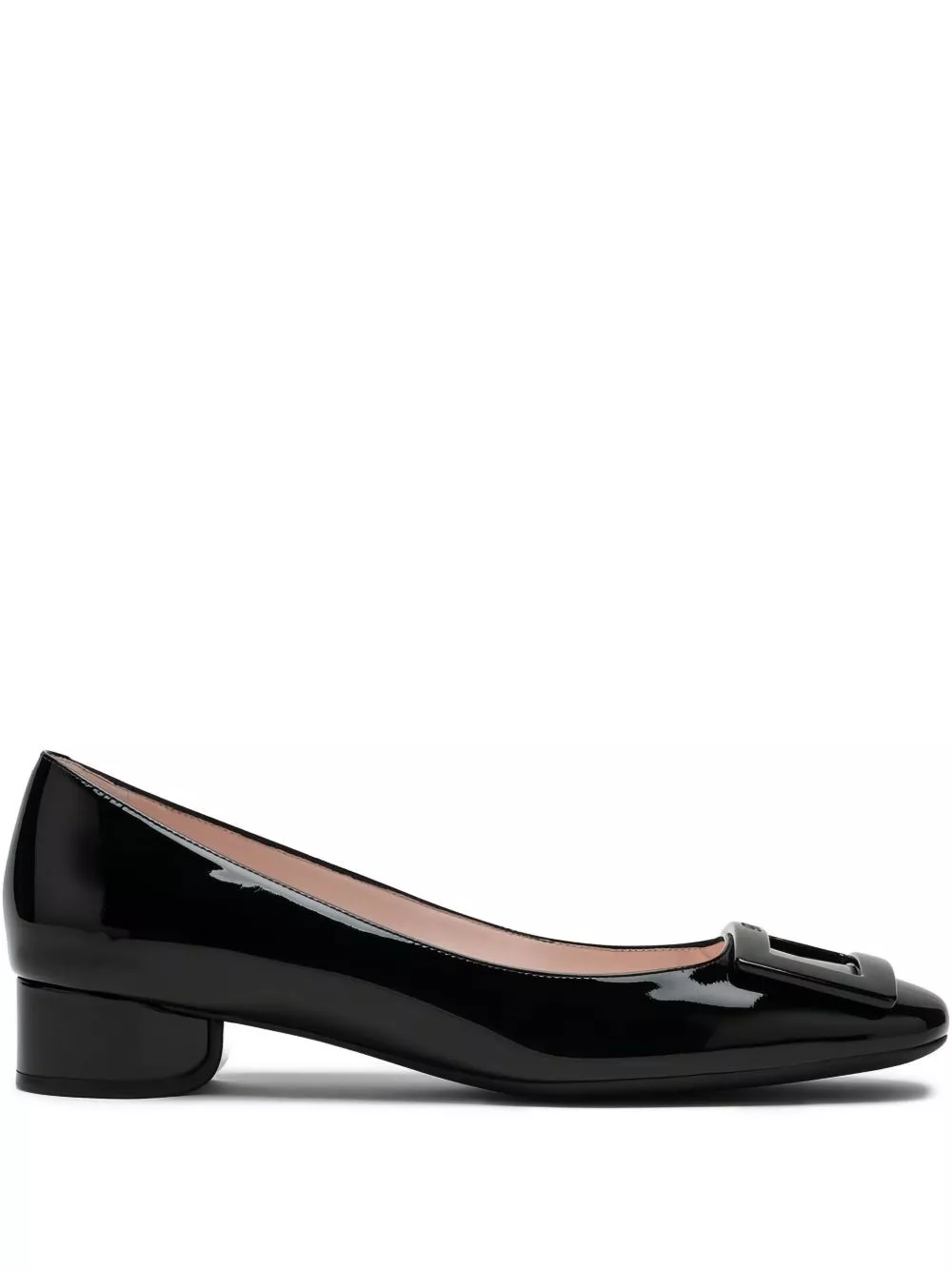 Roger Vivier Ballerine in pelle verniciata Roundy