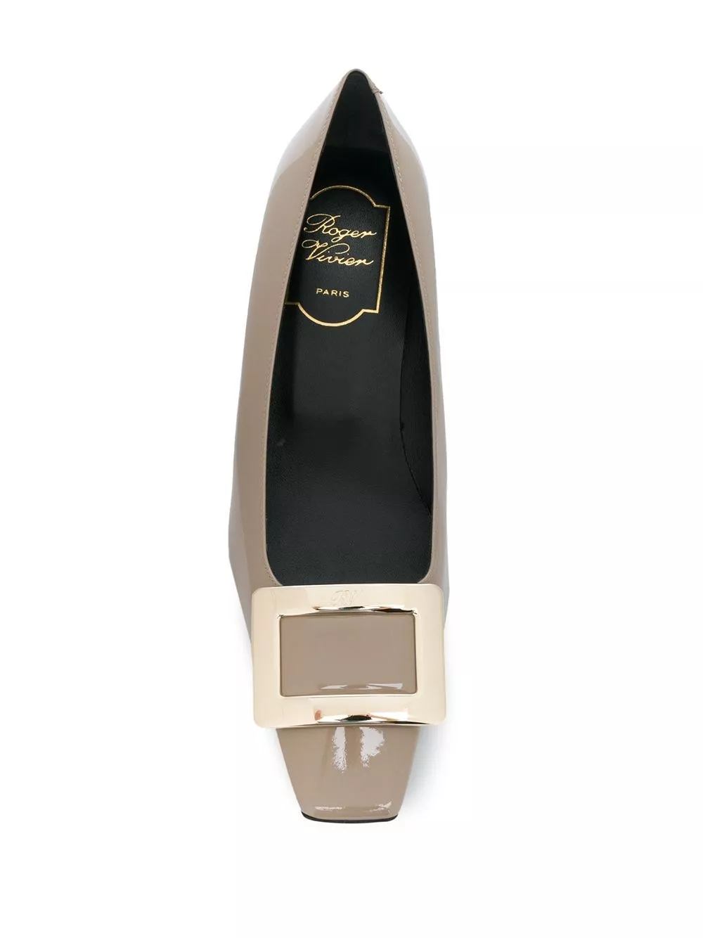 Roger Vivier Pumps in pelle verniciata Belle Vivier, view 2