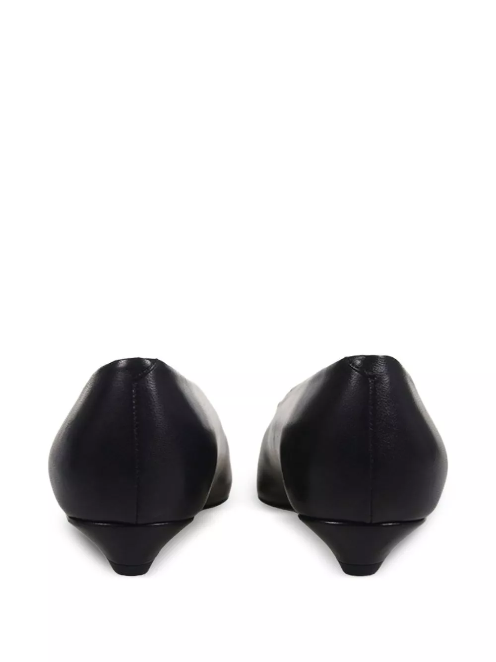 Roger Vivier Ballerine in pelle coperte a punta, view 2