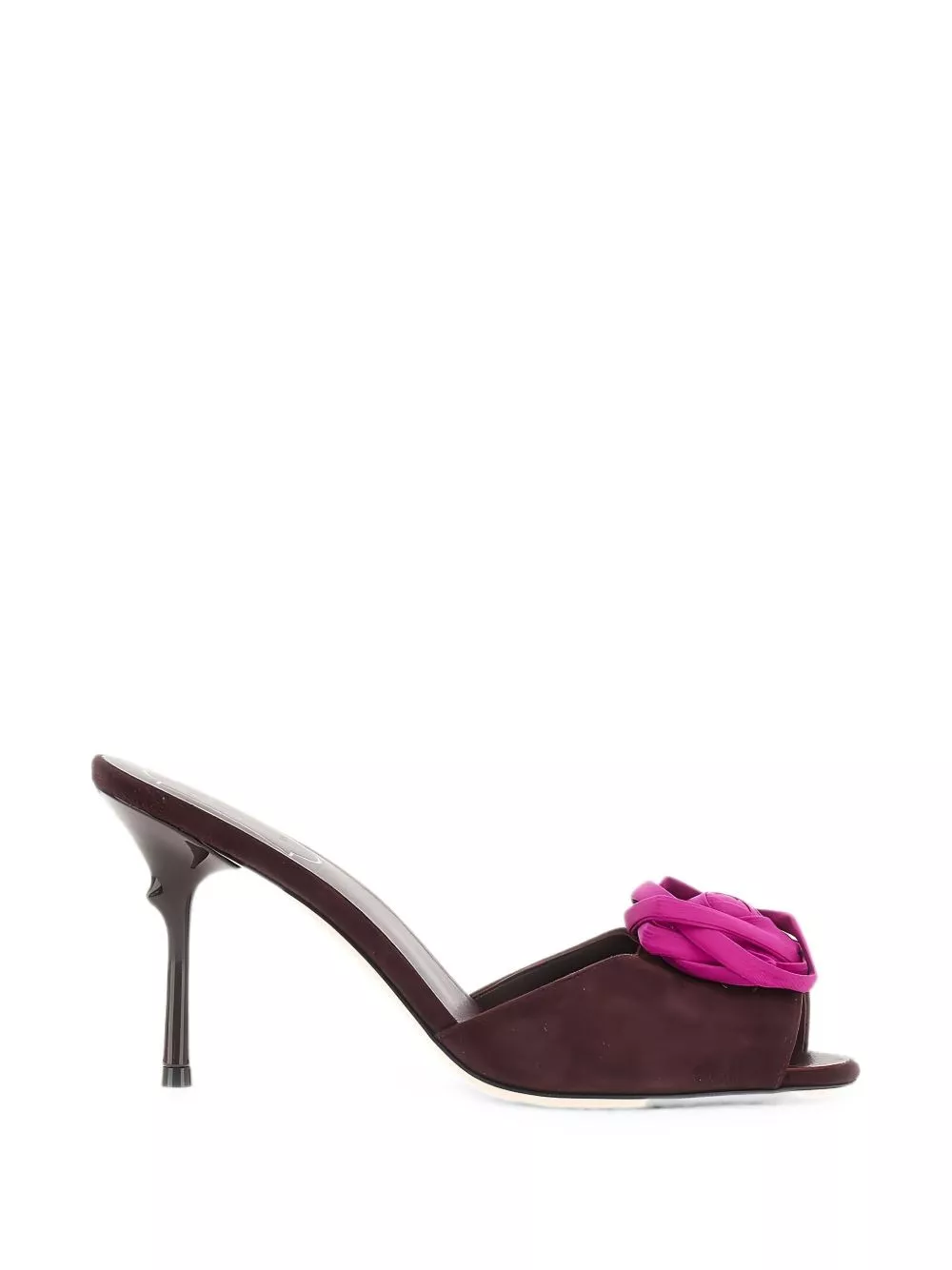 Roger Vivier Mule in pelle Epine Rose