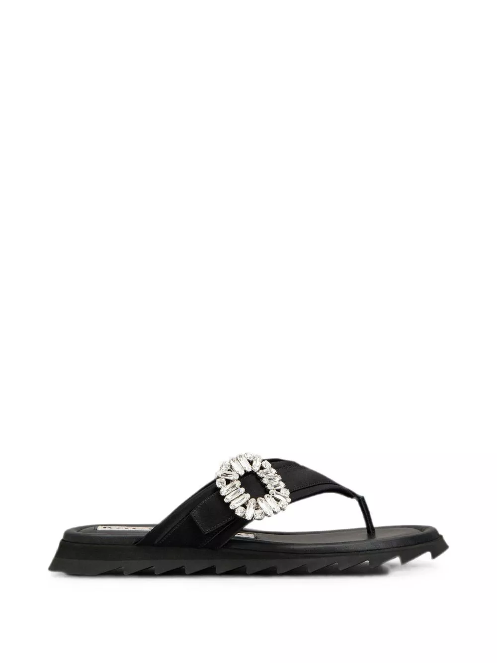 Roger Vivier Sandali infradito in satin Slidy
