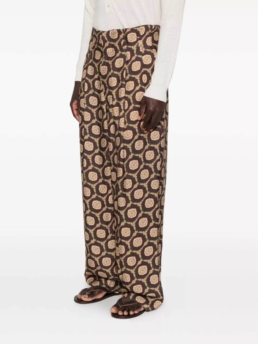 Emporio Armani Pantaloni stampati, view 3