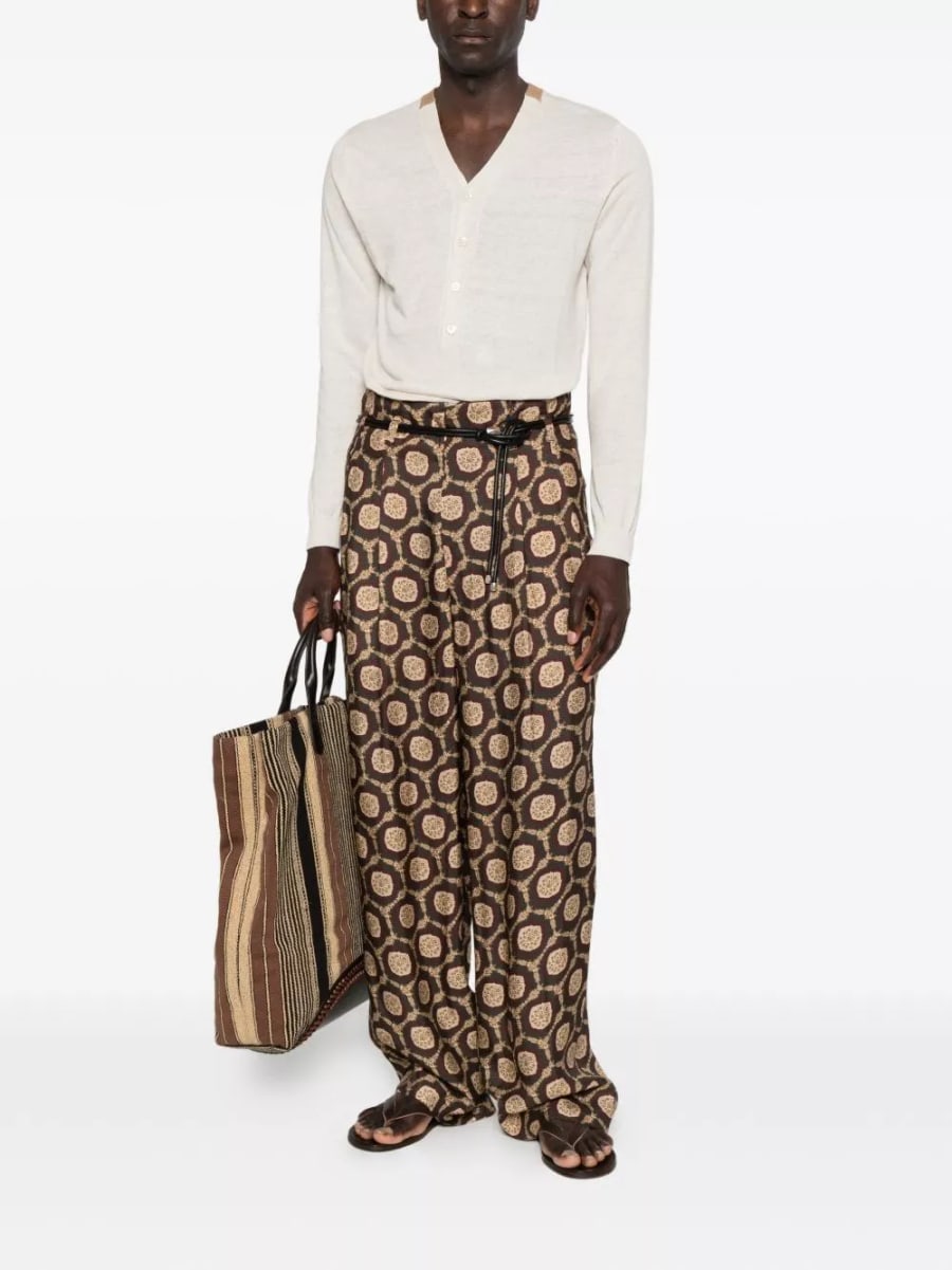 Emporio Armani Pantaloni stampati, view 5