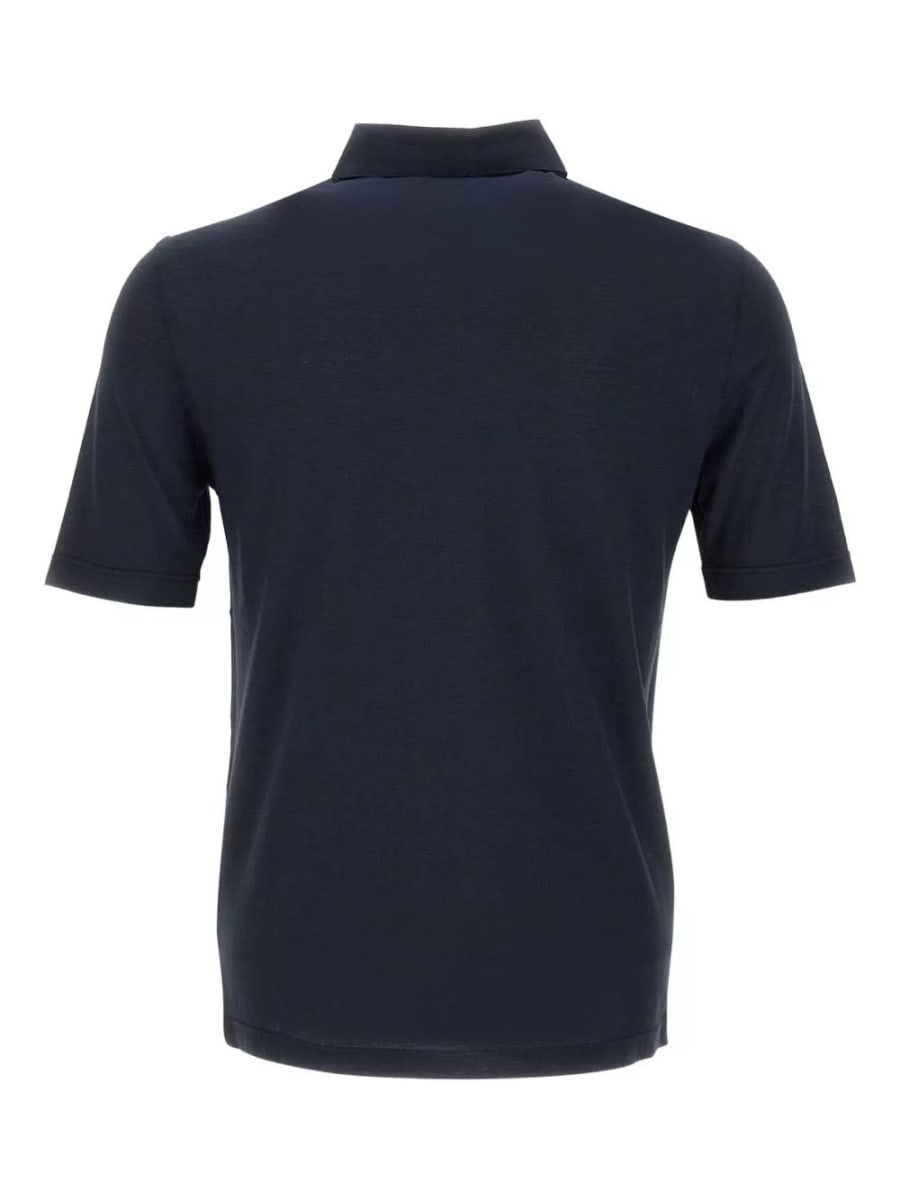 Filippo de laurentiis la polo in cotone, view 2