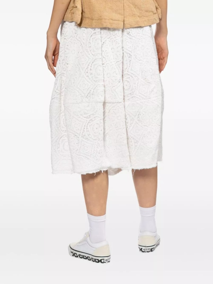 Comme des garçons Gonna midi in cotone, view 4