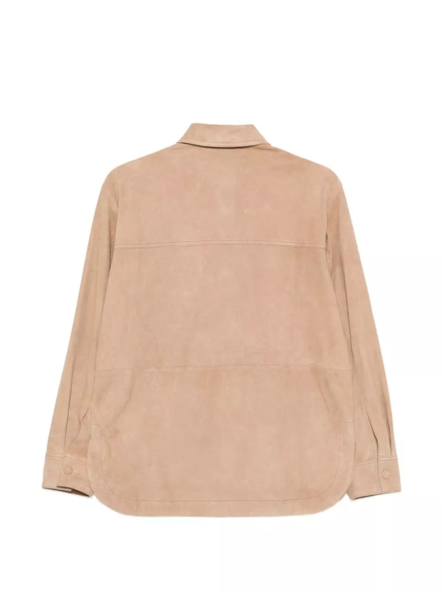 Ps paul smith Camicia in pelle, view 3