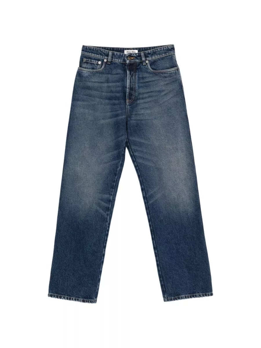 Miu Miu Jeans in denim di cotone