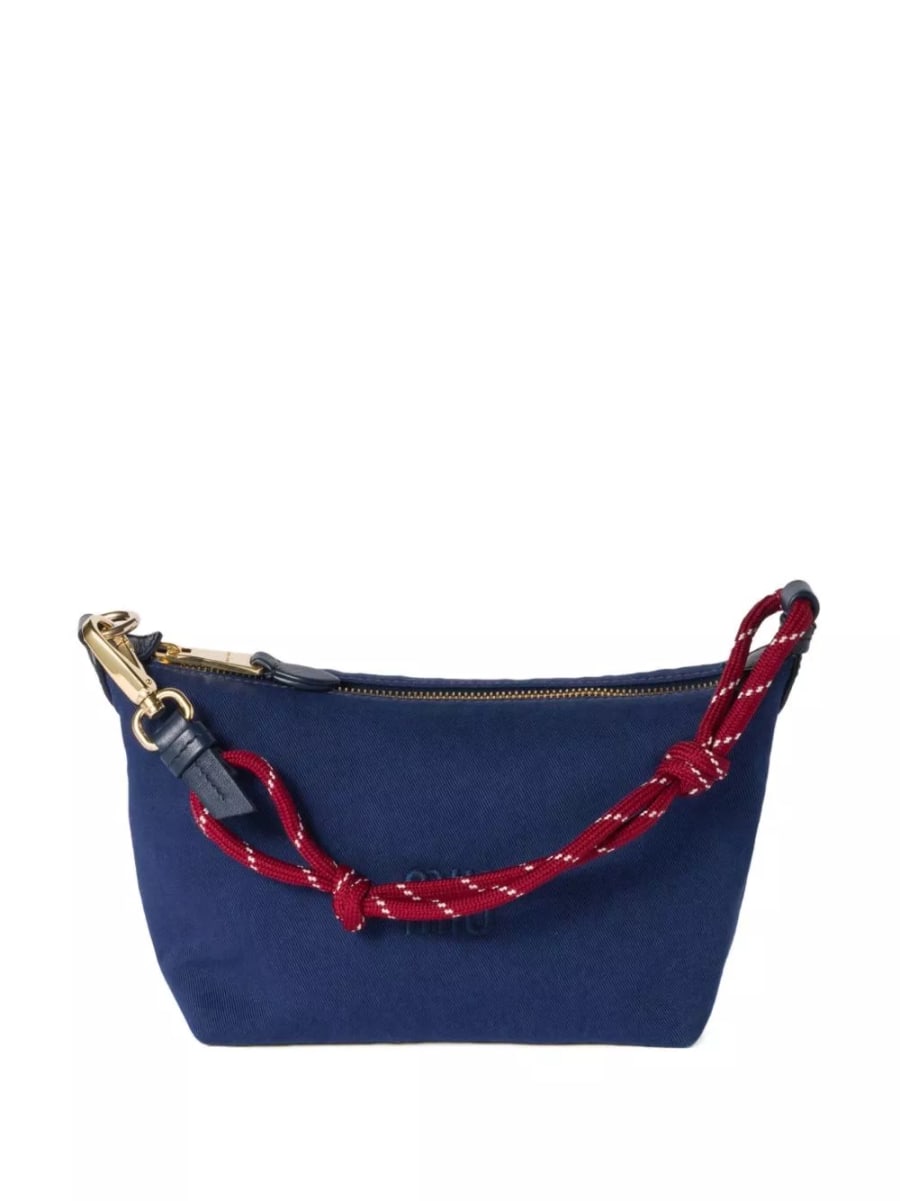 Miu Miu Borsa mini in gabardine