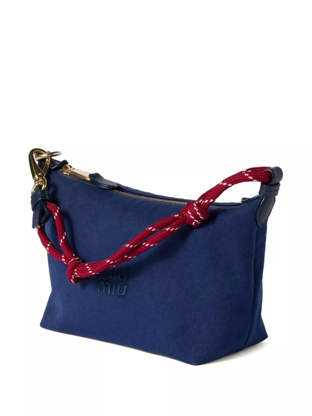 Miu Miu Borsa mini in gabardine, view 2