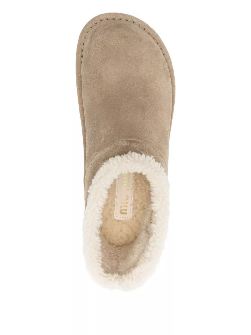 Miu Miu Stivali in pelle scamosciata