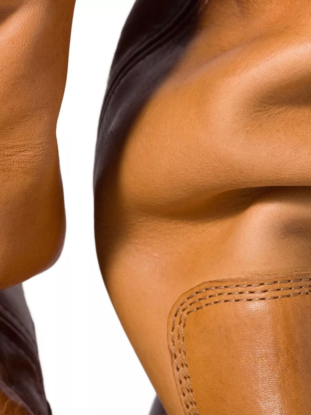 Miu Miu Stivali in pelle Foule, view 2