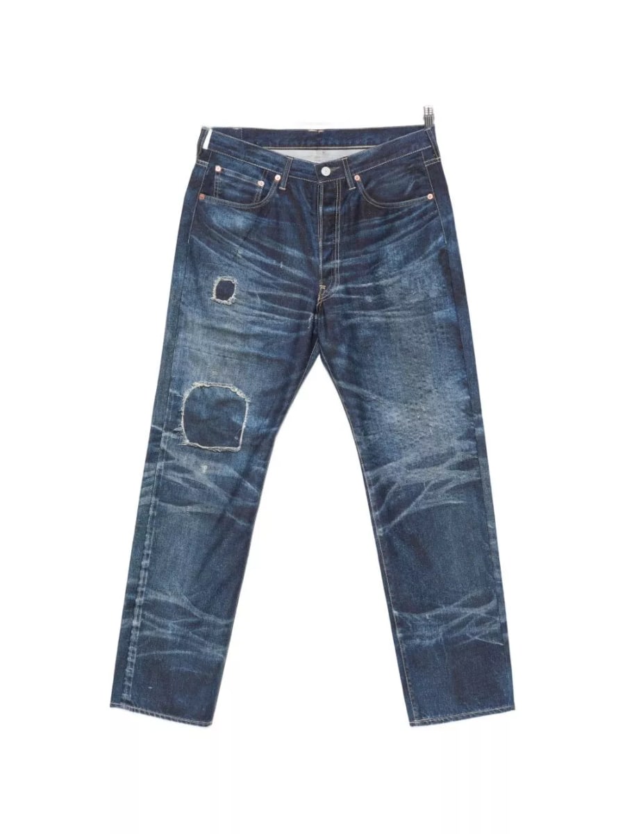 Junya watanabe Pantaloni in cotone e nylon