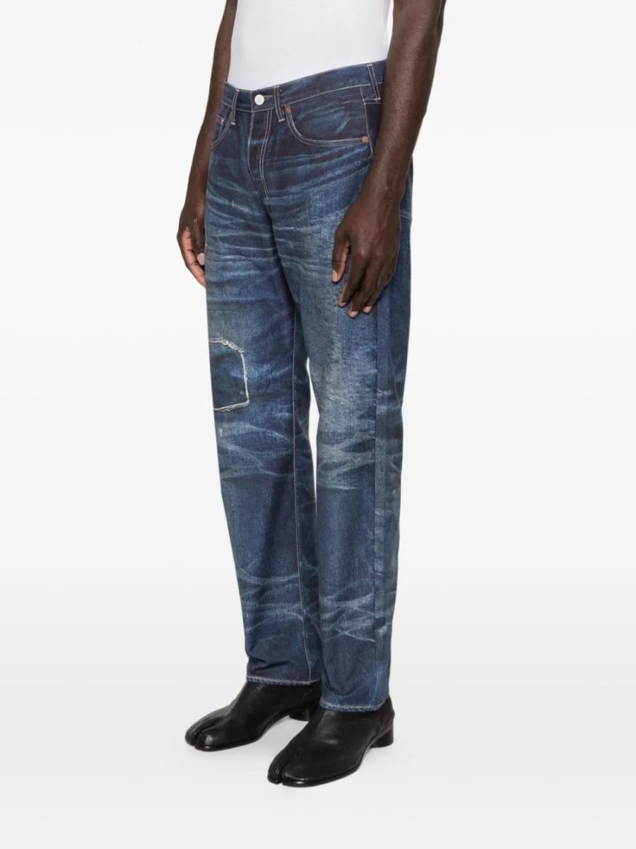 Junya watanabe Pantaloni in cotone e nylon, view 2
