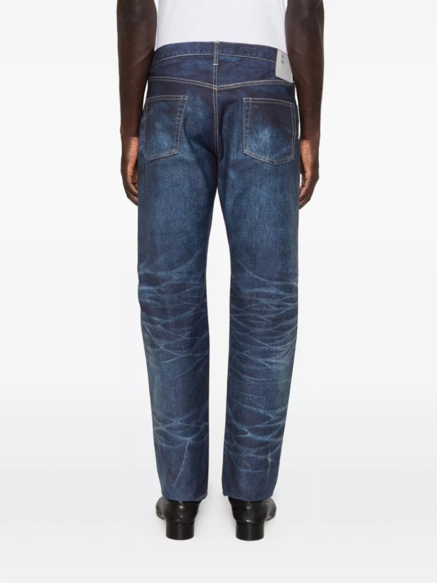 Junya watanabe Pantaloni in cotone e nylon, view 4
