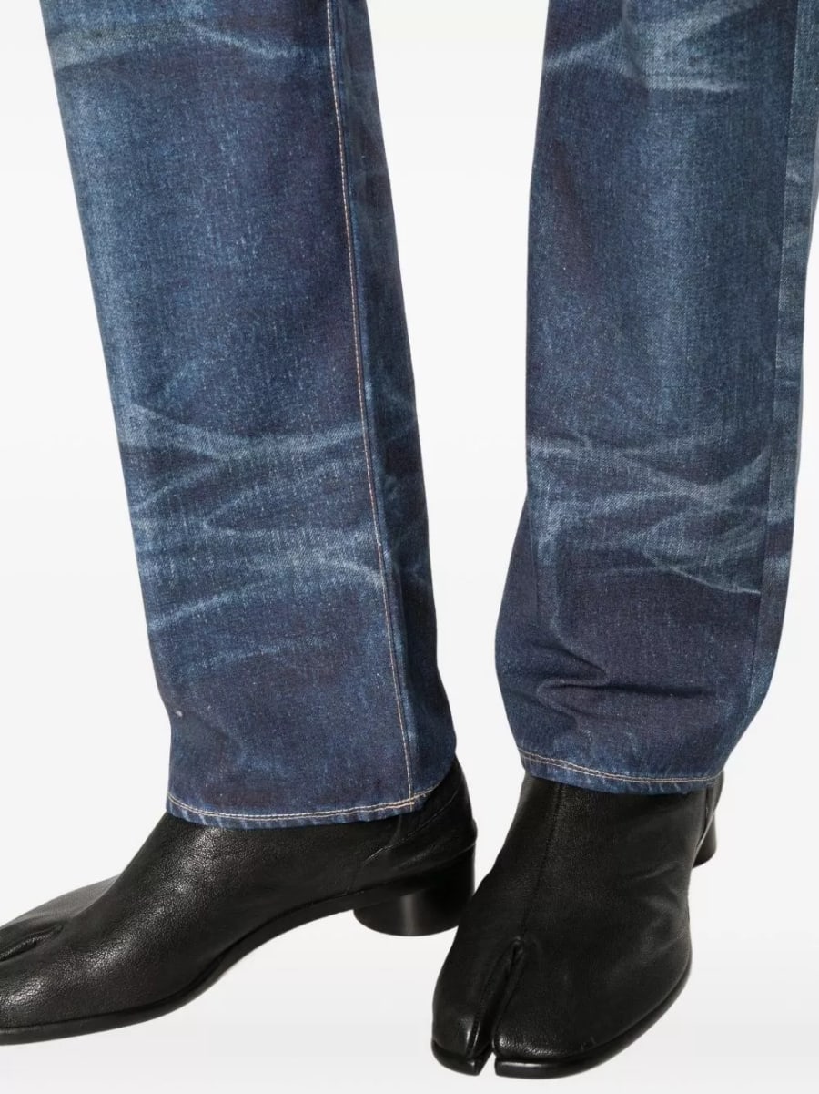 Junya watanabe Pantaloni in cotone e nylon, view 5
