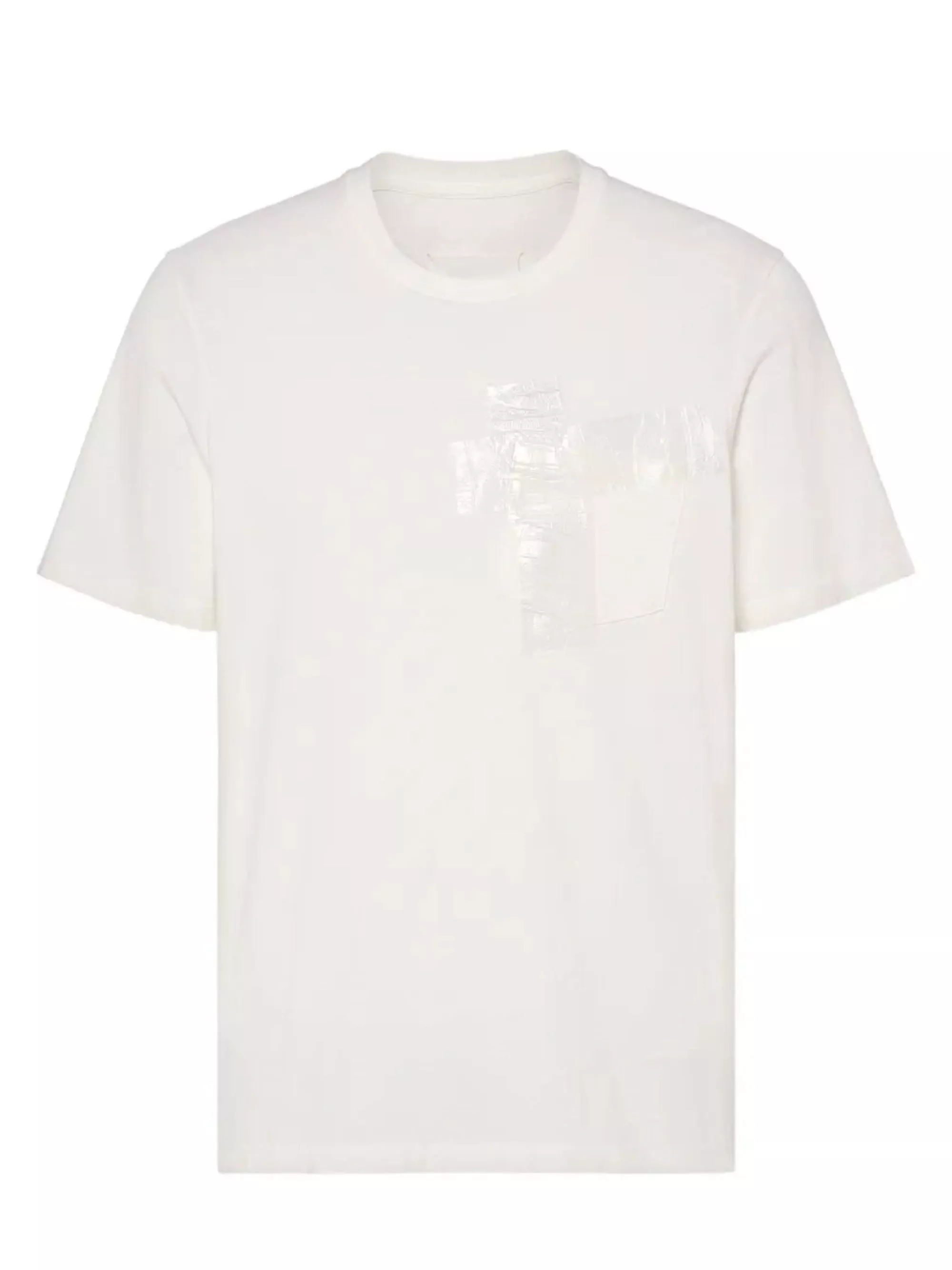 Maison Margiela T-shirt in cotone con nastro
