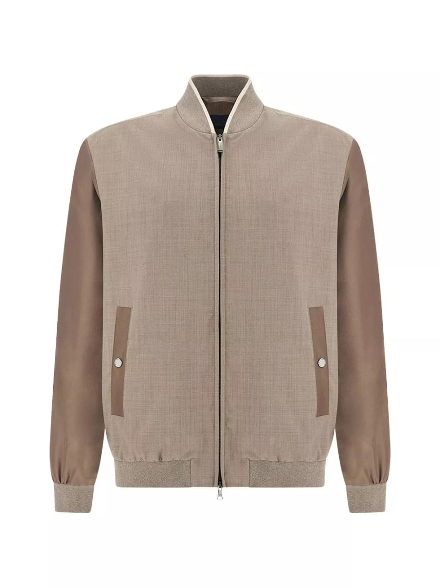 Paul & shark Giacca bomber ibrida, view 5