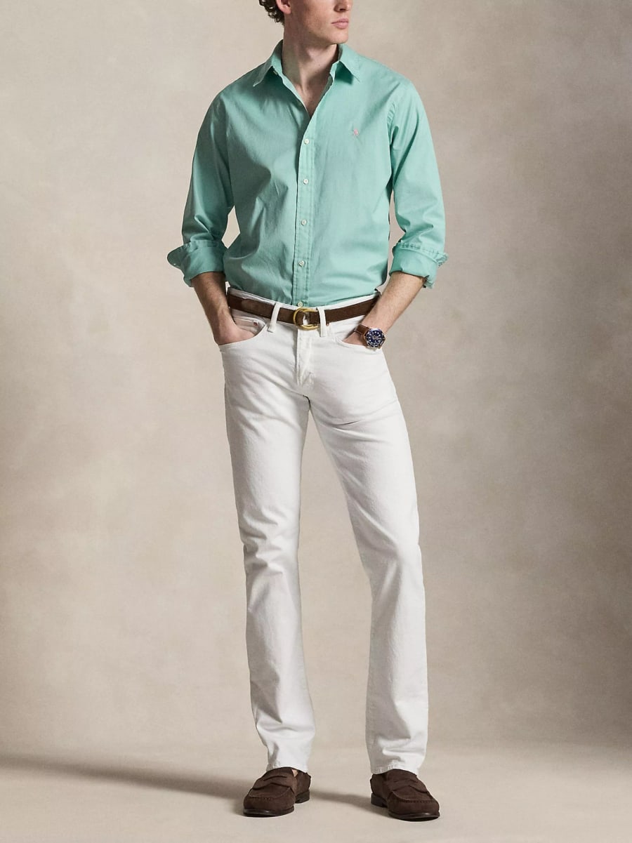 Polo Ralph Lauren Camicia con logo, view 2