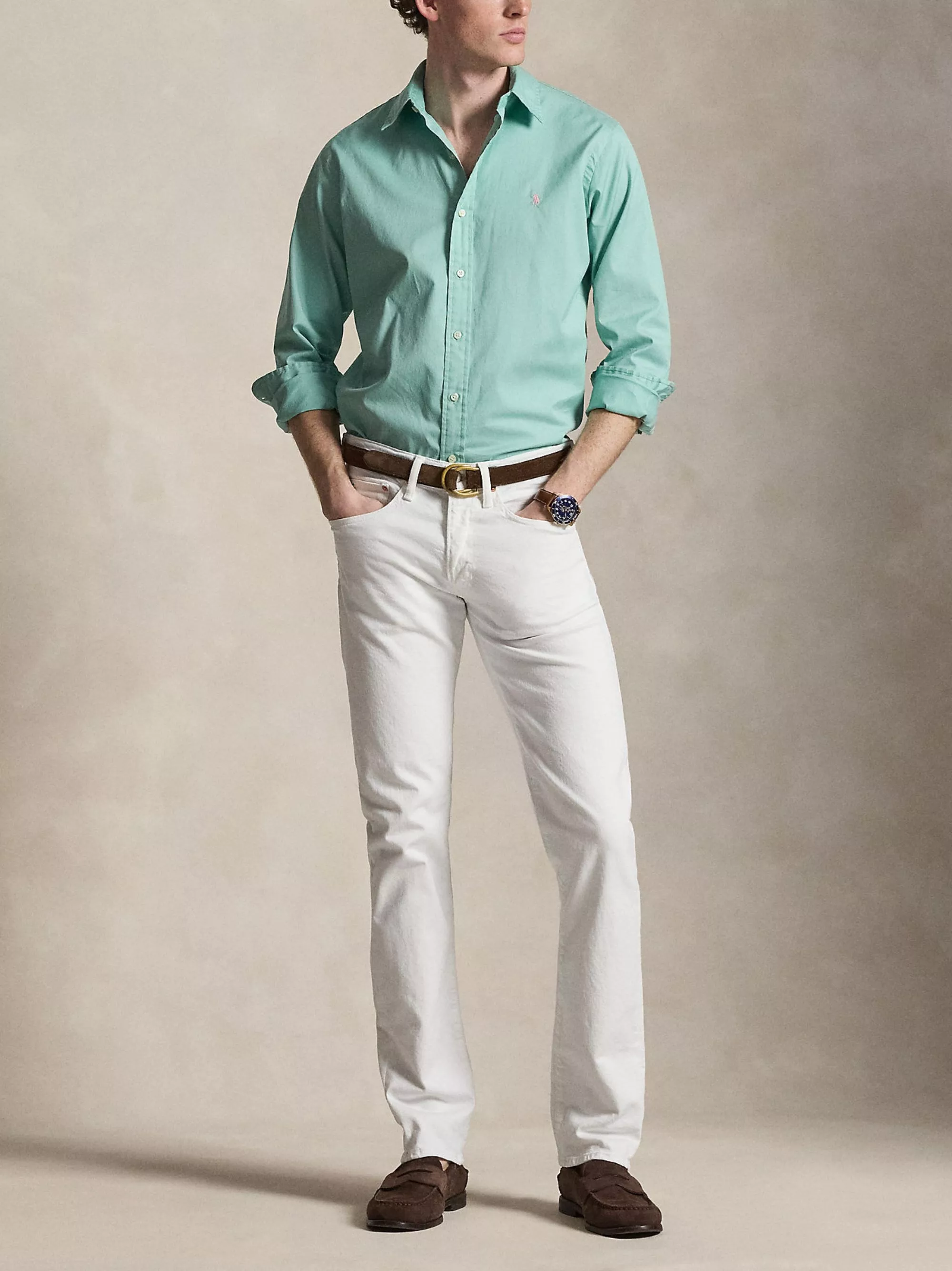 Polo Ralph Lauren Camicia con logo, view 2