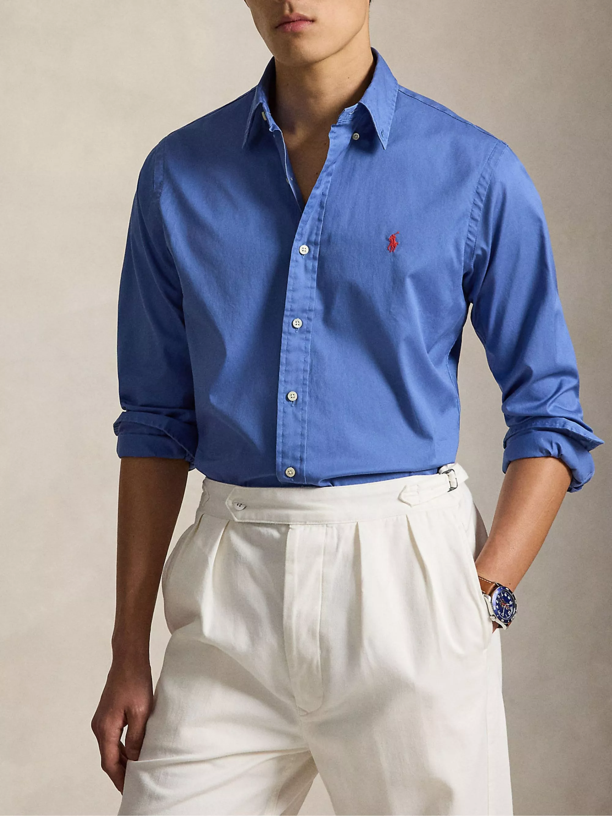 Polo Ralph Lauren Camicia con logo, view 2