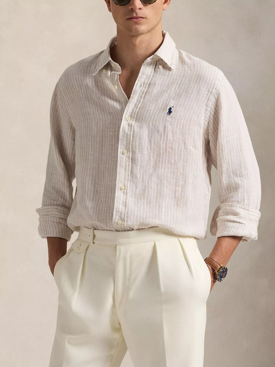 Polo Ralph Lauren Camicia con logo, view 2
