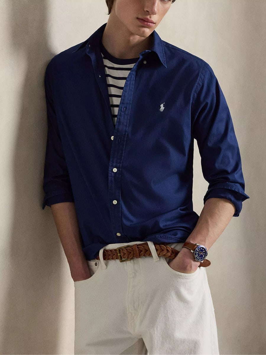Polo Ralph Lauren Camicia con logo, view 2