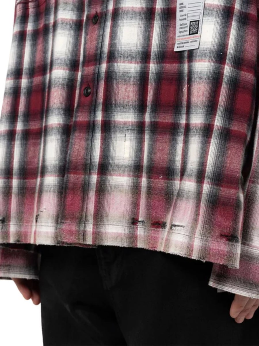 Mihara yasuhiro Camicia a quadri, view 3