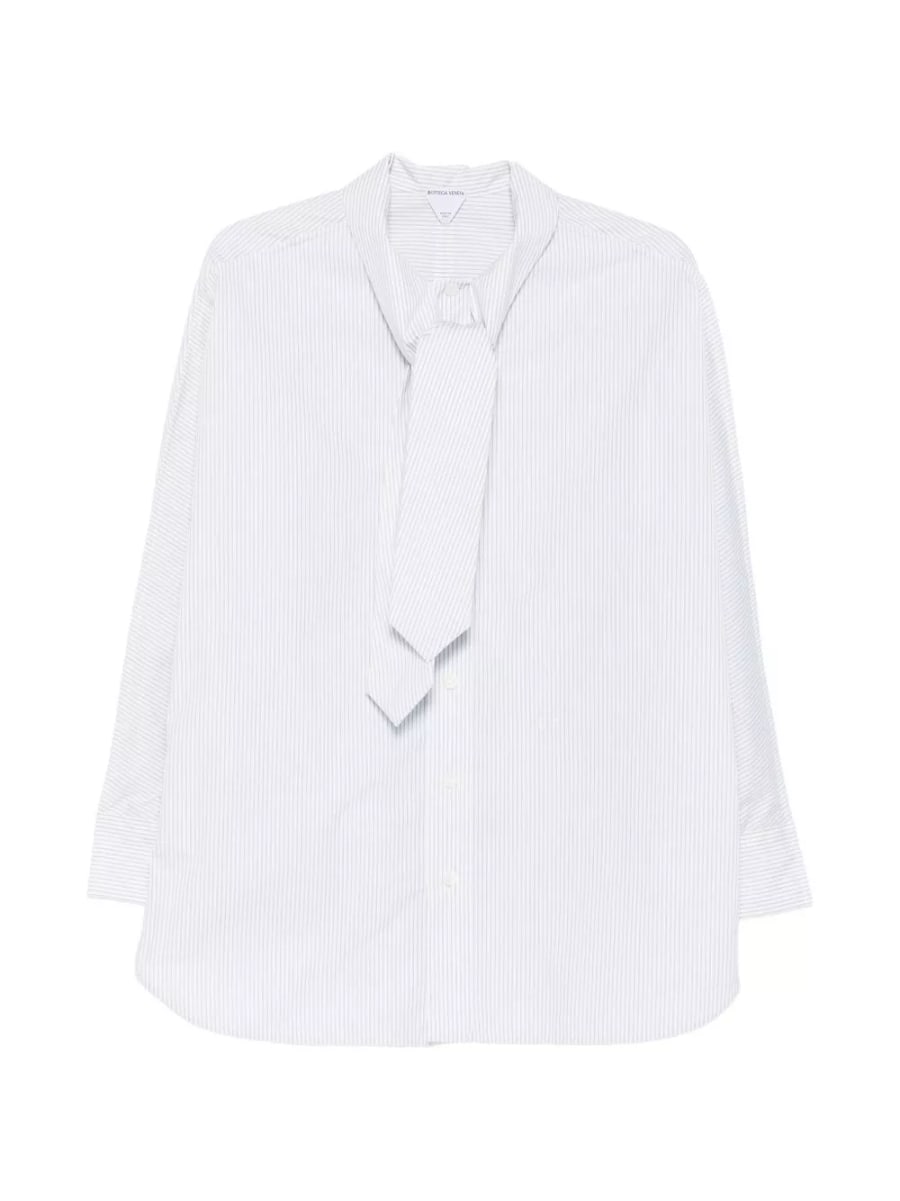 Bottega Veneta Camicia a righe in cotone