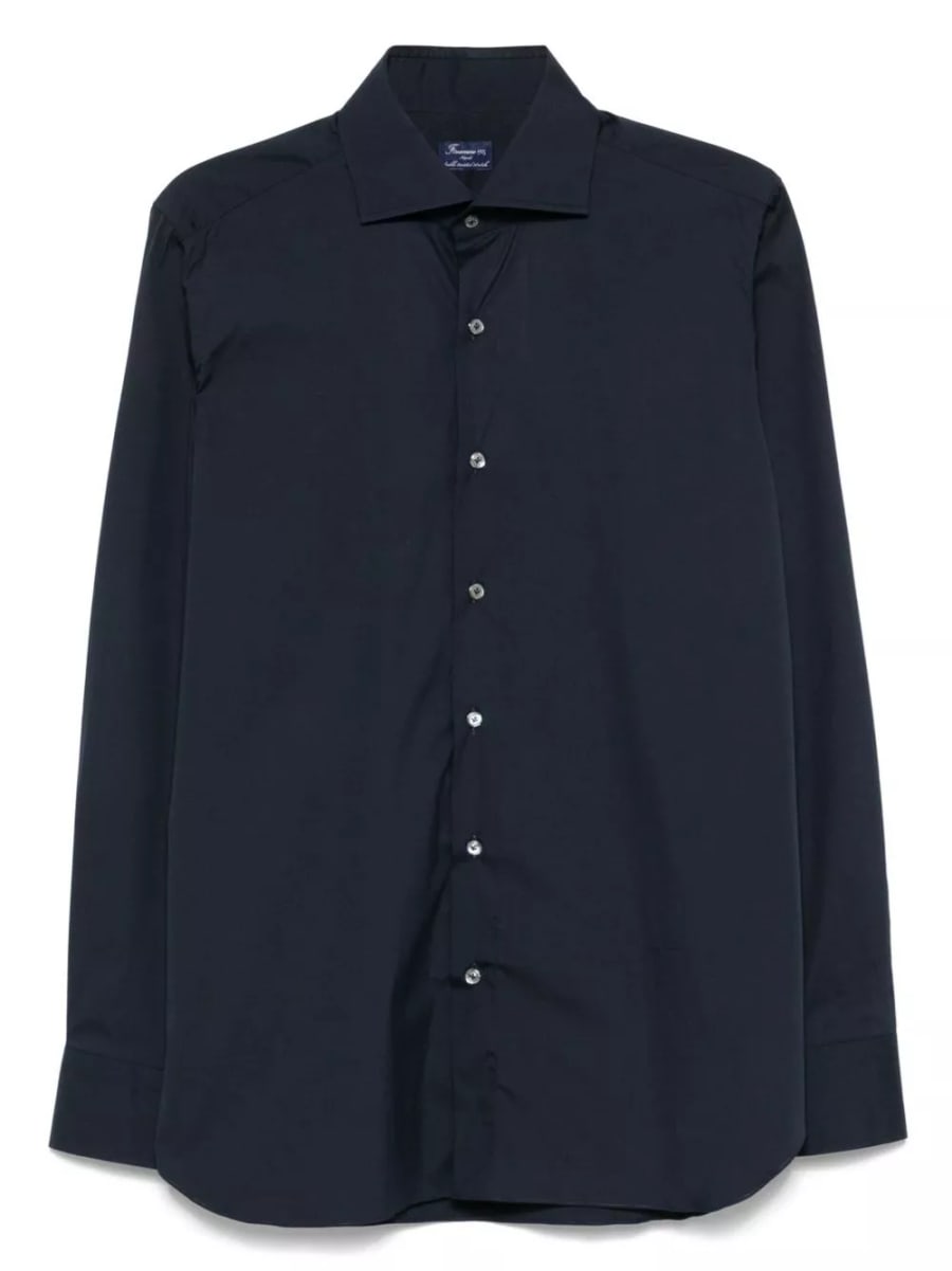 Finamore 1925 napoli Camicia in cotone stretch classica
