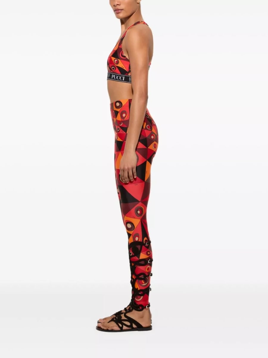 Pucci Bralette stampato, view 3