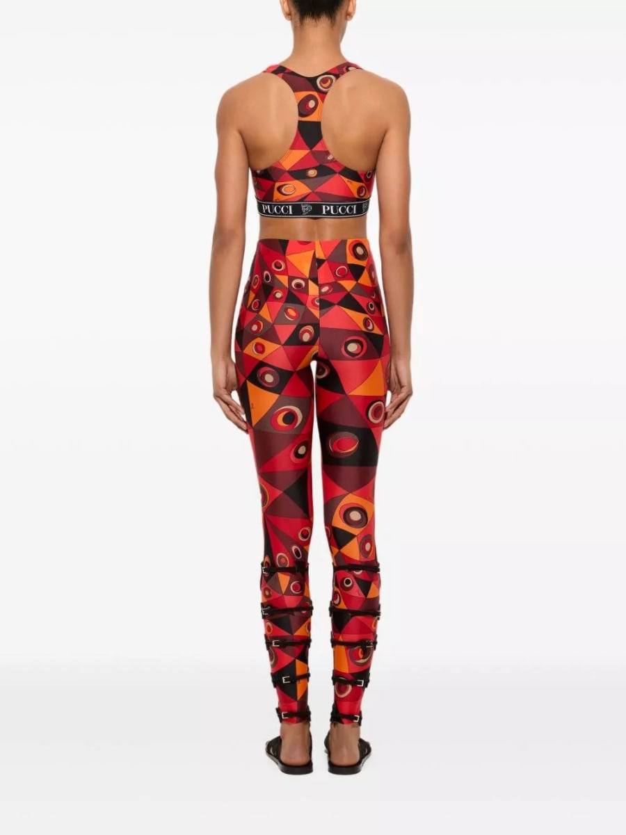 Pucci Bralette stampato, view 4