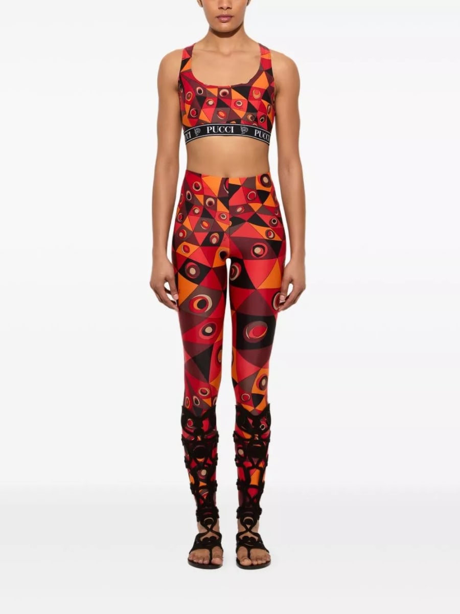 Pucci Bralette stampato, view 5