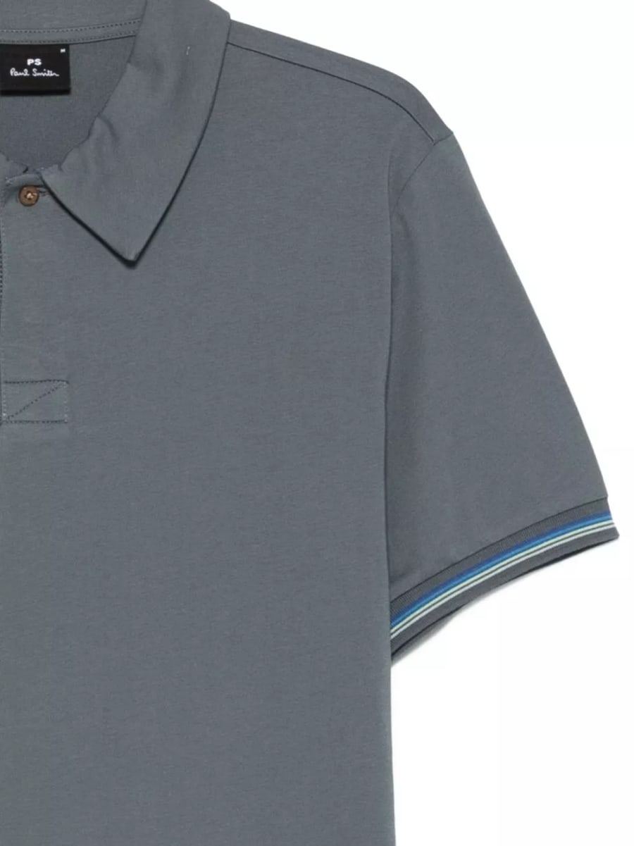 Ps paul smith la polo in cotone, view 3