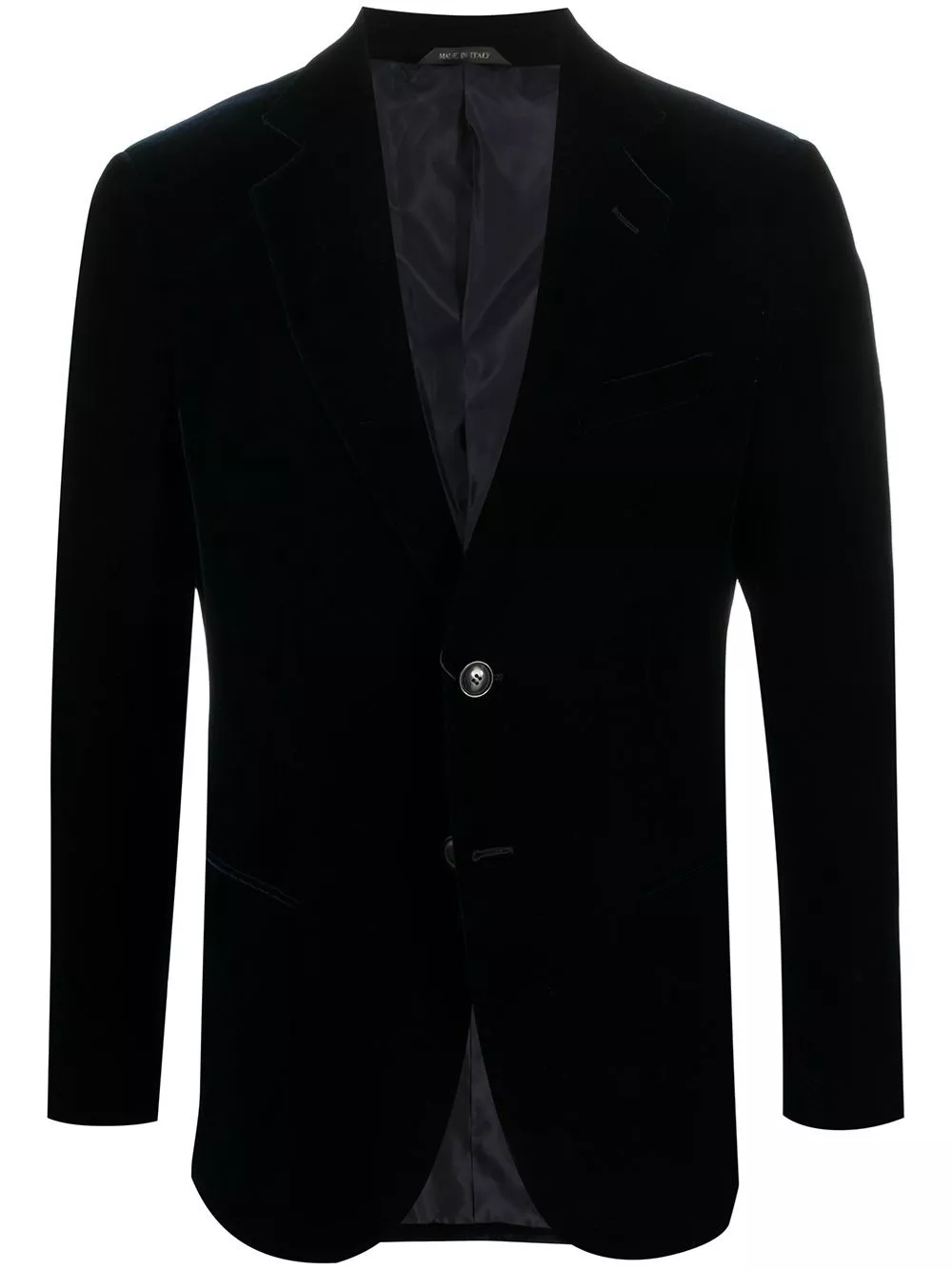 Giorgio Armani Blazer in velluto a un petto