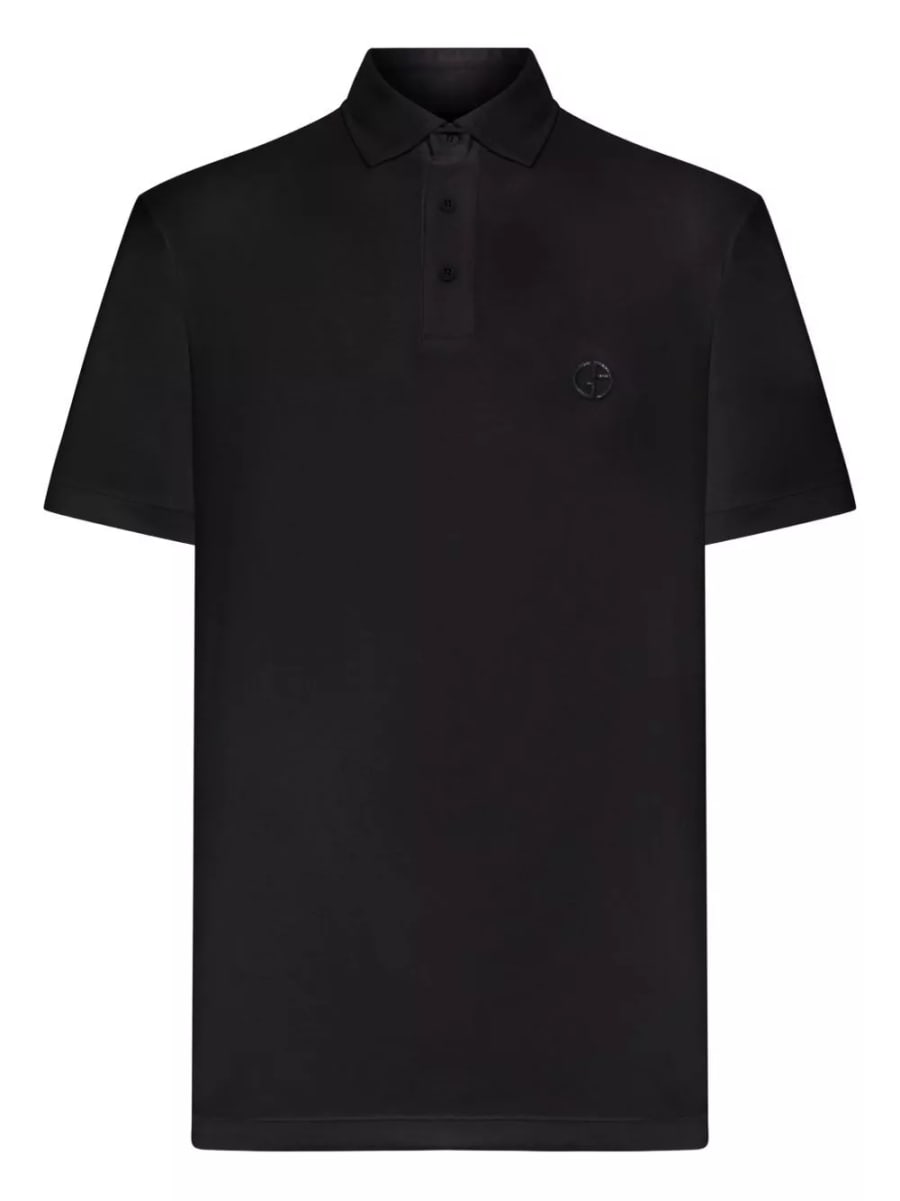 Giorgio Armani la polo in cotone Interlock