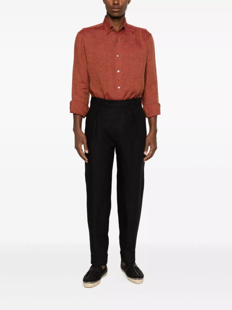 Brioni Camicia in lino, view 3