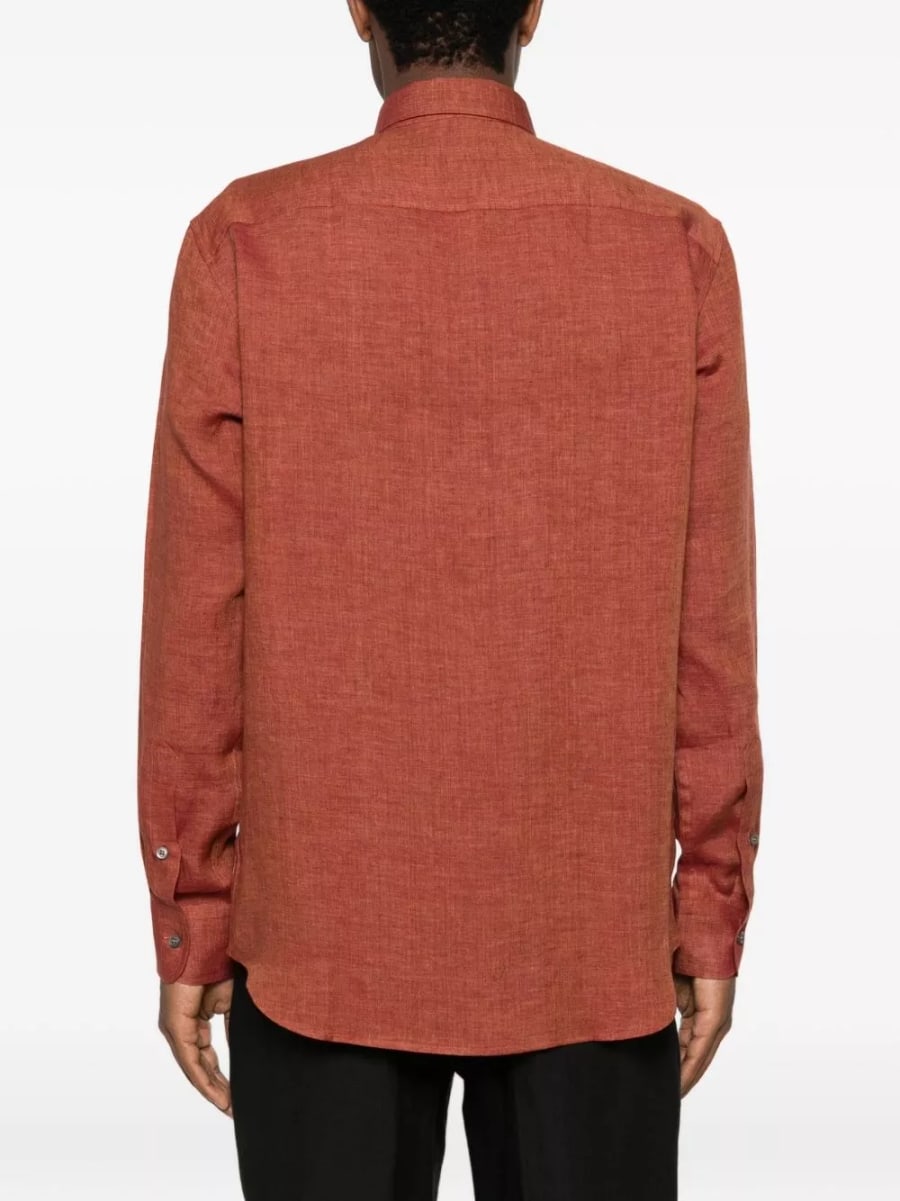 Brioni Camicia in lino, view 5