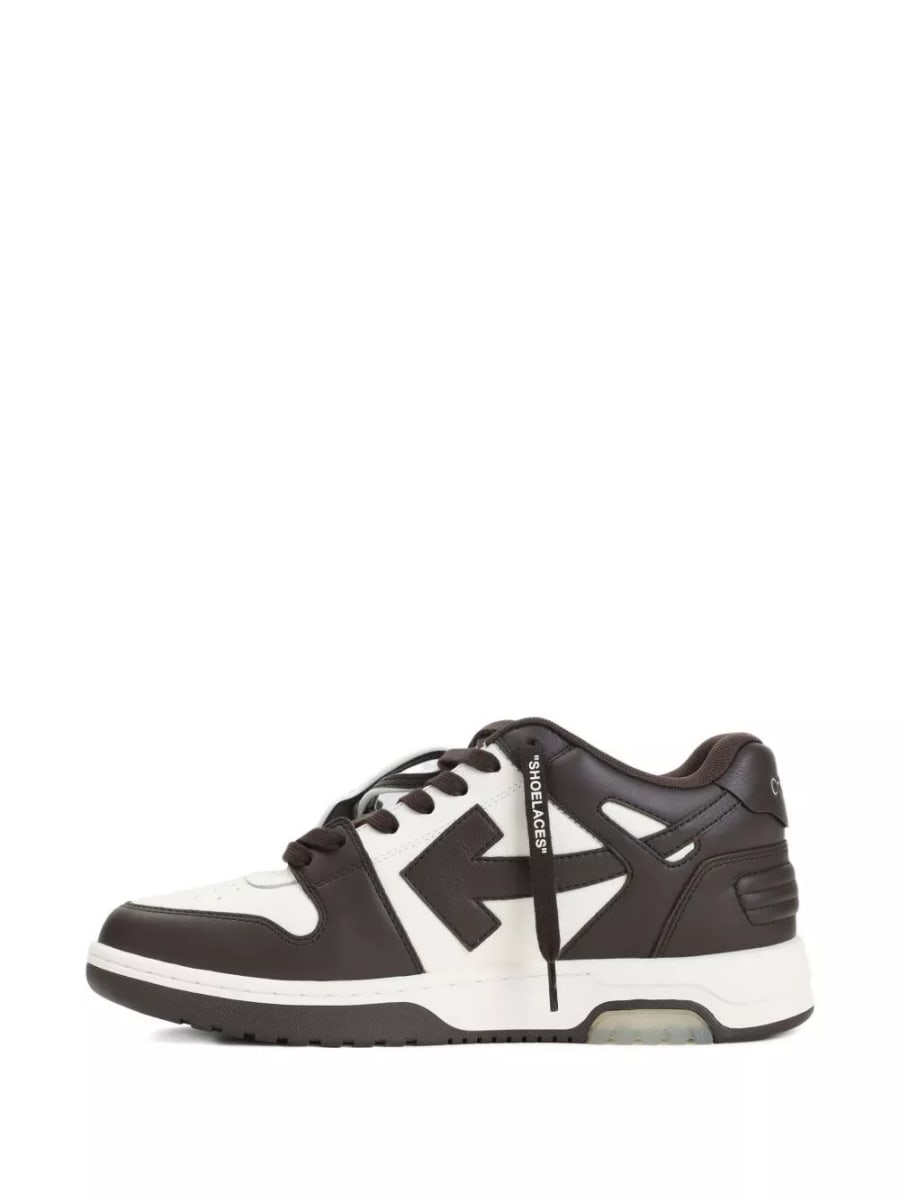 Off-White Sneakers in pelle Out Of Office, view 3
