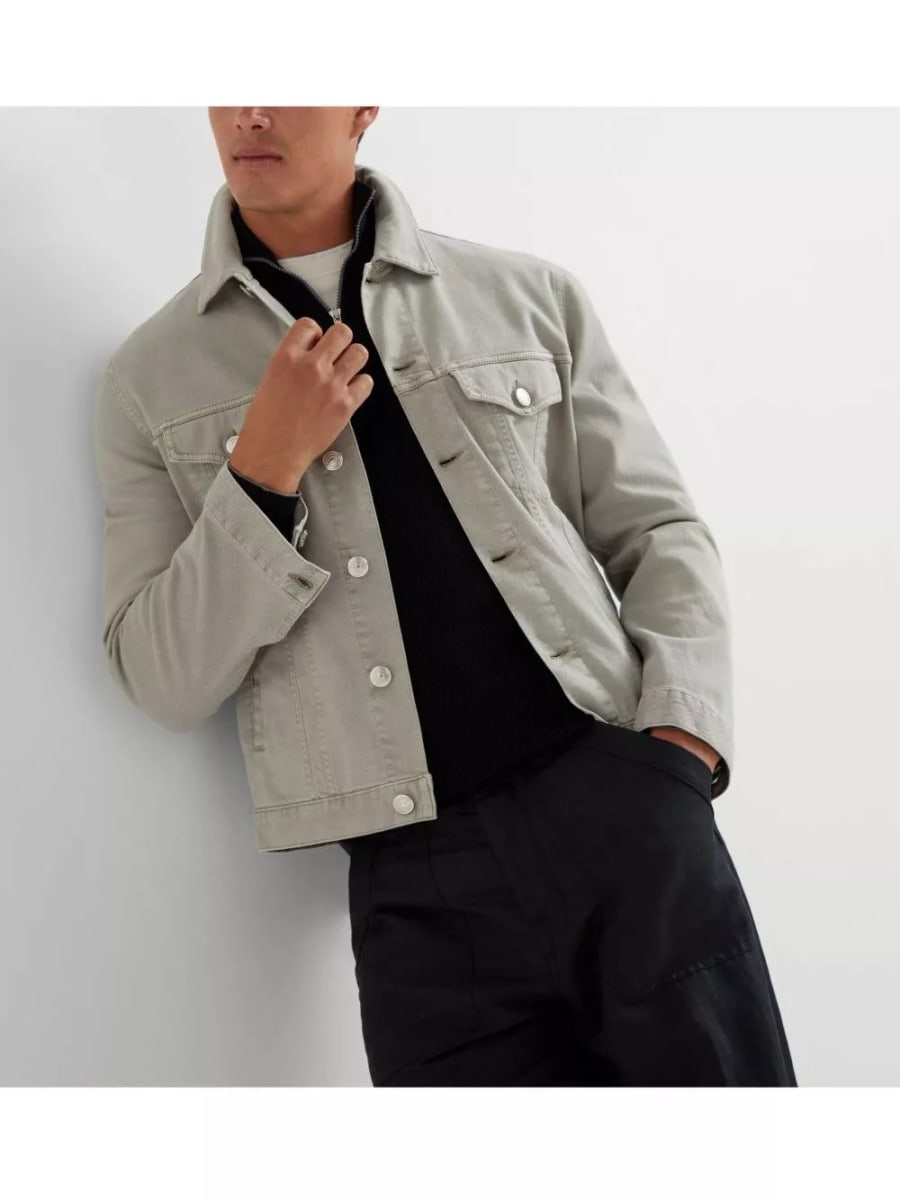 Brunello Cucinelli Giacca in denim, view 2