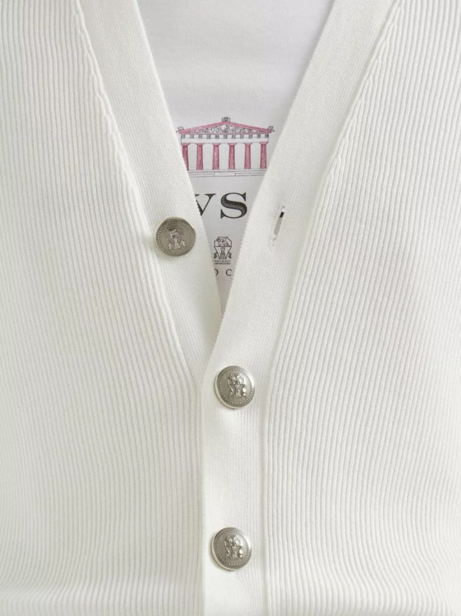 Brunello Cucinelli Cardigan in cotone, view 2