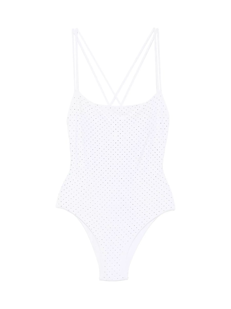 Fisico Costume intero con cristalli