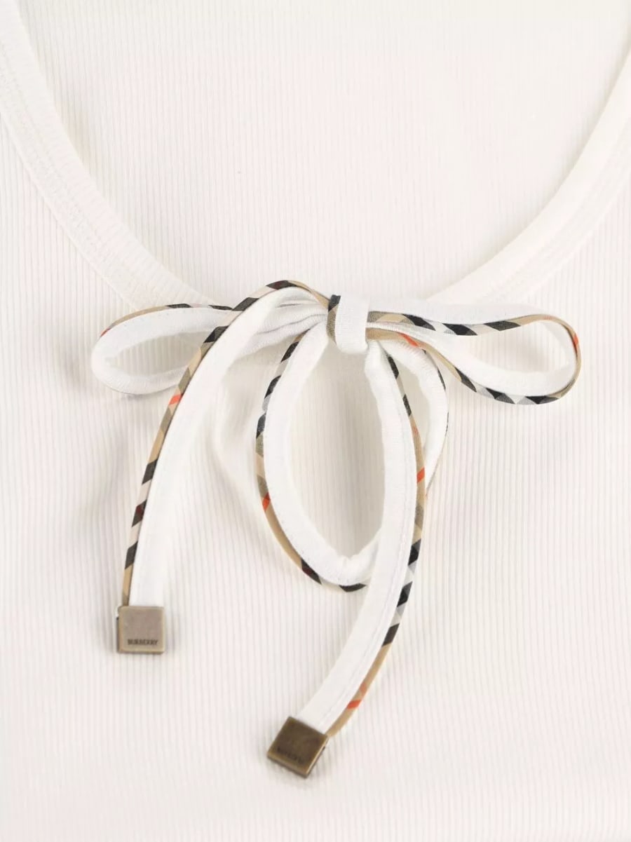 Burberry Top in cotone, view 3